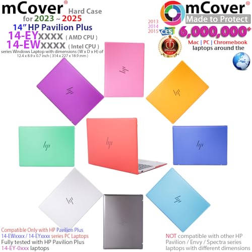 Carcasa morada HP Pavilion Plus 14 para evitar rayas y golpes 2