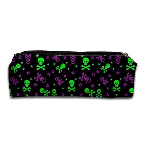 Estojo Escolar Porta Lápis - Linha Caveira 003