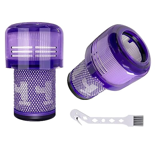 QiNu Filtros para Dyson V12, Filtro Repuesto para Dyson V12 Slim Absolute, Filtro para Dyson V12...