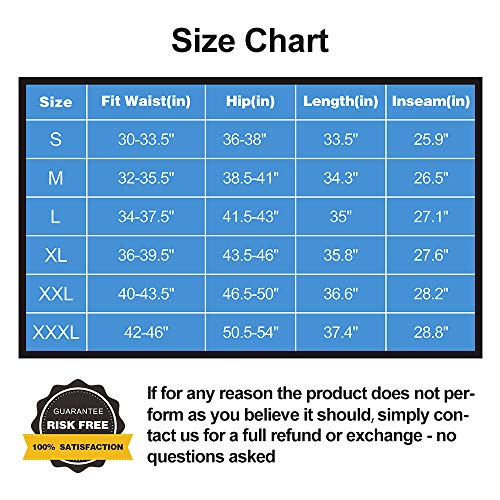 Roadbox Compression Pants for Men Running Tights Base Layer Leggings - Thumbnail 4