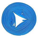 COULEUR: Bleu; Taux de rétraction: 2:1; Diamètre avant rétraction: 0.39 pouce; Longueur: 164 pieds; Dans l'emballage: 1 x gaine thermorétractable; Matériau: PE(Polyéthylène); Style: étanche avec colle;