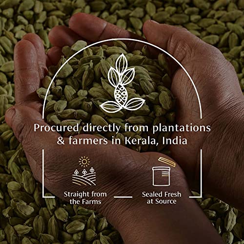 Image of VAHDAM Cardamom Whole (1.7oz /50g) Raw Green Cardamom Pods, Gluten-Free, Non GMO | Fresh & Aromatic Elaichi Adds Great Flavour To Baked Goods, Coffee, Tea & Curries
