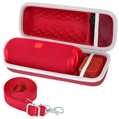 Housse JBL Flip 6 étanche rouge - Finis les chocs et l'eau sur votre enceinte