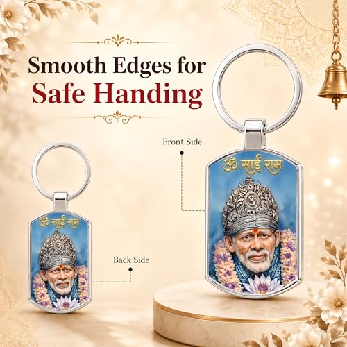 Image of Premium Printed Metal Keychain for Men & Women | High-Definition Artwork Print | Durable Key Ring for Car, Bike, Home & Office Keys | Stylish Decorative Key Holder Gift