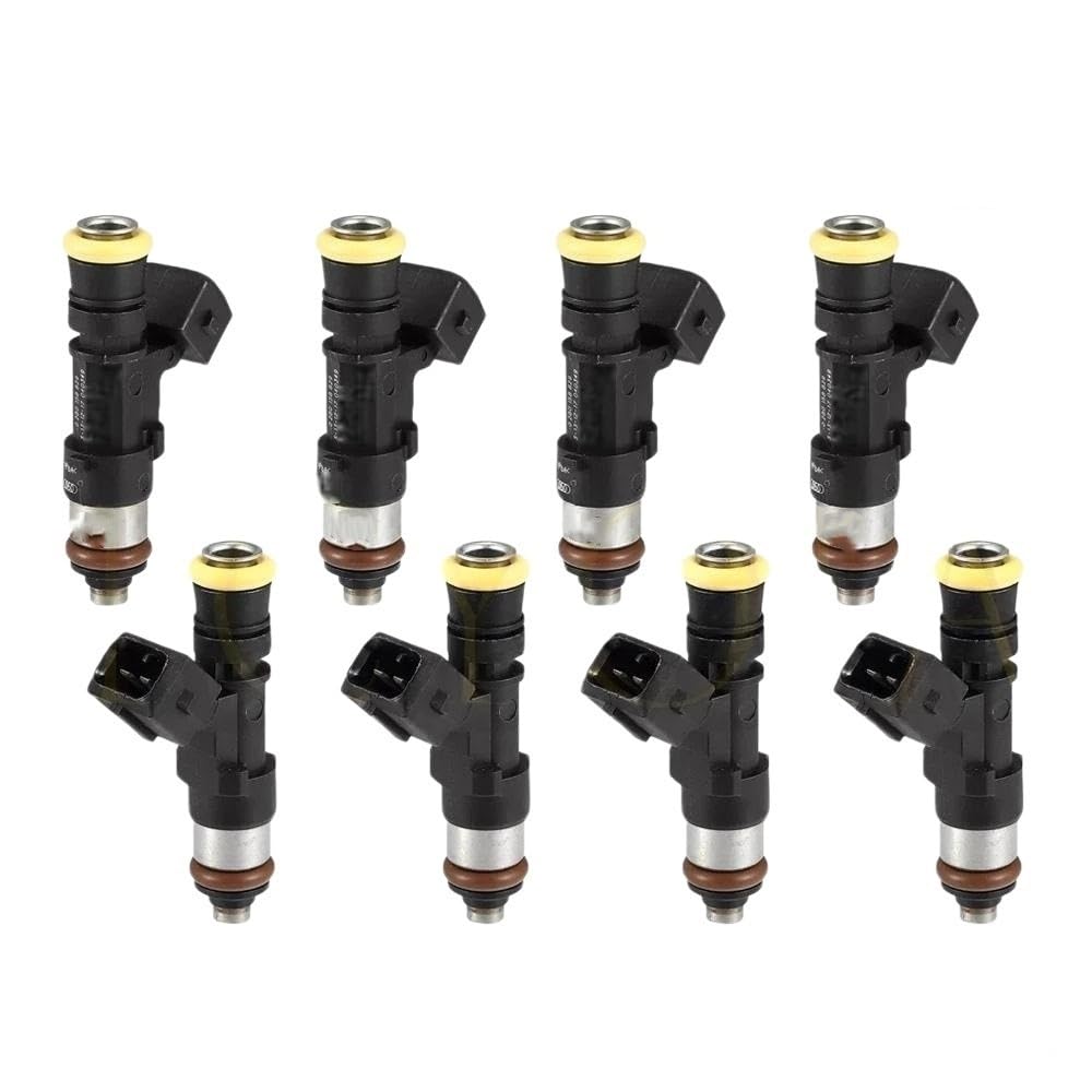 Fqqkma One Color Fuel Injectors 8X 210Lb 2200Cc Hi Impedance Fuel Injectors For E85 For Cng 0280158830 0280158829 Petrol