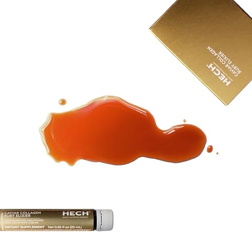 Miniatura 4 de Caviar Collagen Ruby Elixier - Suplemento de belleza con 11.000 mg de péptidos de colágeno marino y caviar, polifenoles y complejo de 9 nutrientes