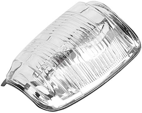 BigKing Mirror Indicator Lens Cover, Exterior Rearview Door Wing Mirror Indicator Lens Clear Lamp Indicators Left Transit Mirror Indicator Lamp Cover Fits for Transit MK8 2014+(Left)