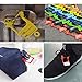 Pack of 50 Disposable Multicolored Luggage Plastic Padlock Seals,Safety Control Seals with Numbered (Random Color) (50 PCS)
