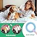 Cobee Welpenzahnspielzeug,4 Pcs Welpenspielzeug mit interaktiven Baumwollseilen zum Zahnen Kleiner Hunde,Gummi Welpenkauspielzeug,kleines Hundespielzeug für Hunde,beruhigt juckende Welpenkauspielzeug