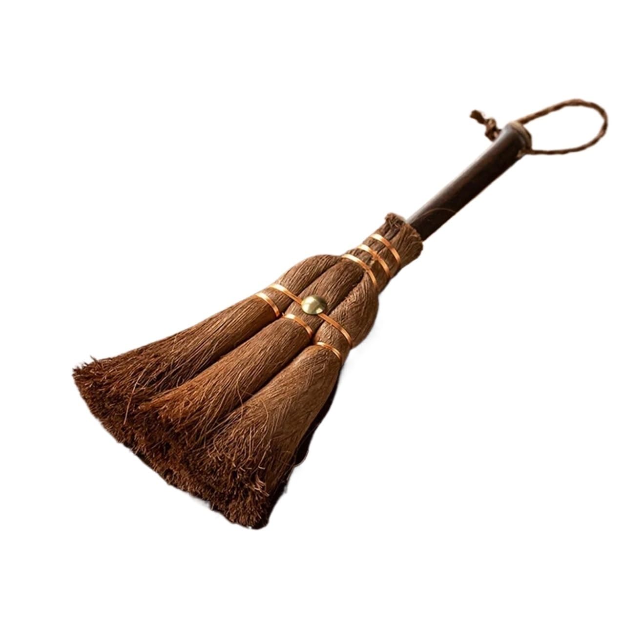 Palm Broom Whisk Broom Palm Small Pot Scrubber Oil-free Handheld Scrub Brush Away Dust