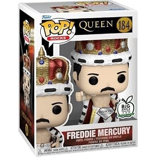 Funko Pop ! Queen-Freddie Mercury King Diamond Glitter – Image 2