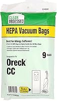 Vista 1 de Clean Obsessed H-10 HEPA Bags Fits Oreck Type CC Upright Vacuum Cleaners (9 Bag Pack)