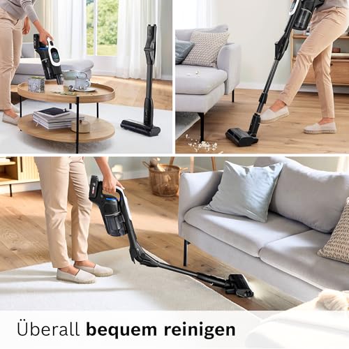 Bosch Akku-Staubsauger Unlimited 10 BTS1042WAC, kabellos, MicroClean Technology, TFT-Display, Staubkomprimierung, HEPA-Filtersystem… – Ansicht 9