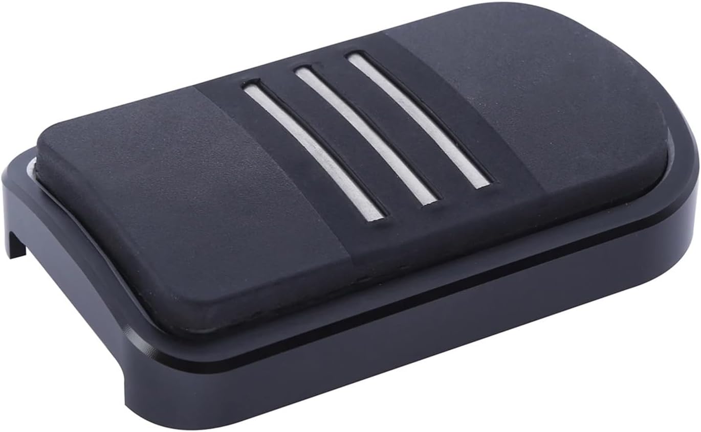 Motorcycle Brake Pad Pedal Compatible With Harley 2012-2016 FLD 1986-2017 FL Softail 1980-later Touring And Trike Models(Black)