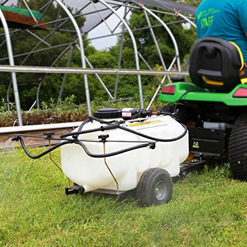 Brinly St-251Bh-A Self-Storing Tow Behind Lawn And Garden Sprayer With Collapsible Boom, 25-Gallon #TOP5
