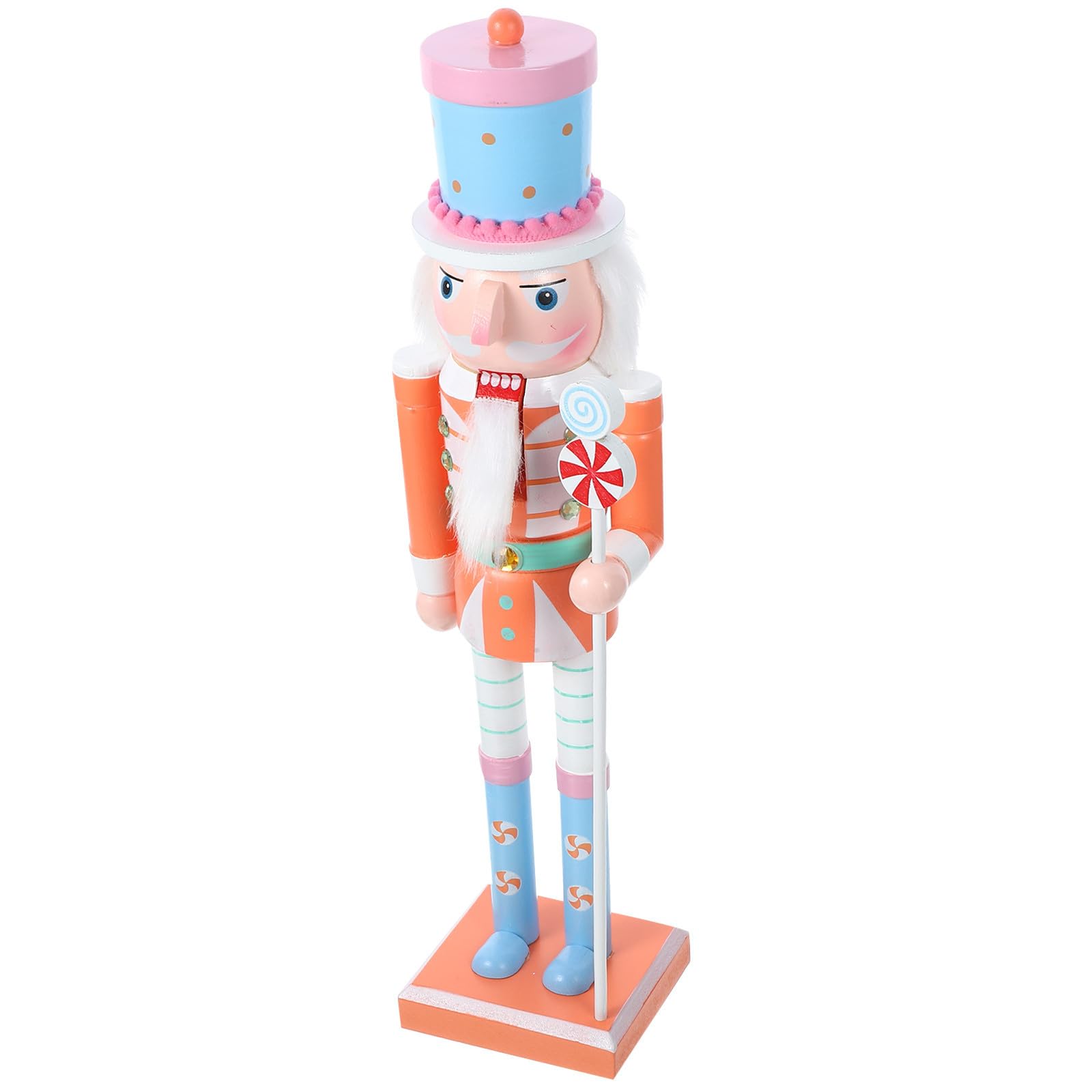 Casse-Noisette Traditionnel Bois 38 Cm Objet Décoratif Fête