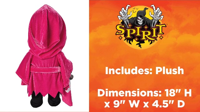Amazon.com: Spirit Halloween Ghost Face Heart Eyes Plush