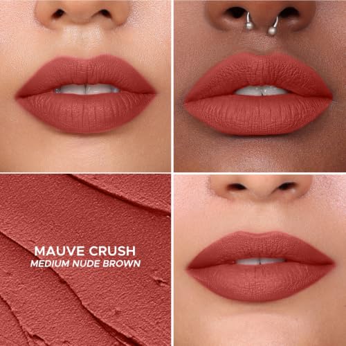Image of Kiro Non-Stop Airy Matte Liquid Lipstick - Mauve Crush, 5ml