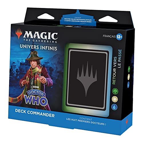 Magic The Gathering- Doctor Who Commander Deck 2 Étoiles, D23660000, Multicolore