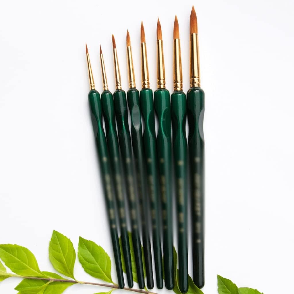 Three Wedge-Shaped Grip Painting Art Supplies Acrylic Brush Sleeve