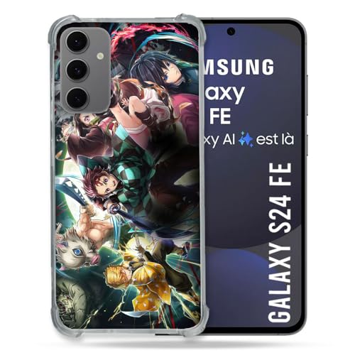 Coque Samsung S24 FE Demon Slayer renforcée Cokitec