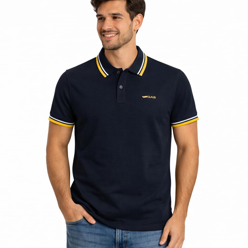 gas Polo Uomo Manica Corta b1202 Ralph/s