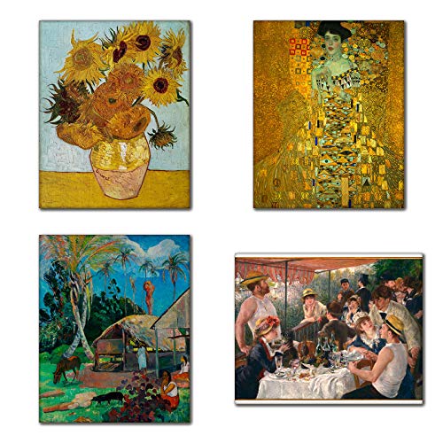 Wish Pub - Set Of 12 Unframed Fine Art Prints, Famous Art Collection Series 3 Of 3, 8X10 Inch #TOP4