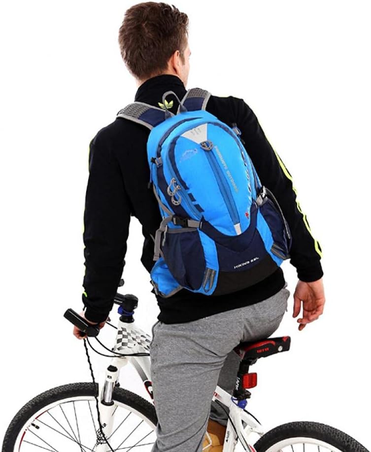 リュックサック 25L 7色 登山バッグ リュック バックパック ナイロン 防水 軽量 通気性 多機能 反射テープ付き 山登り 日常