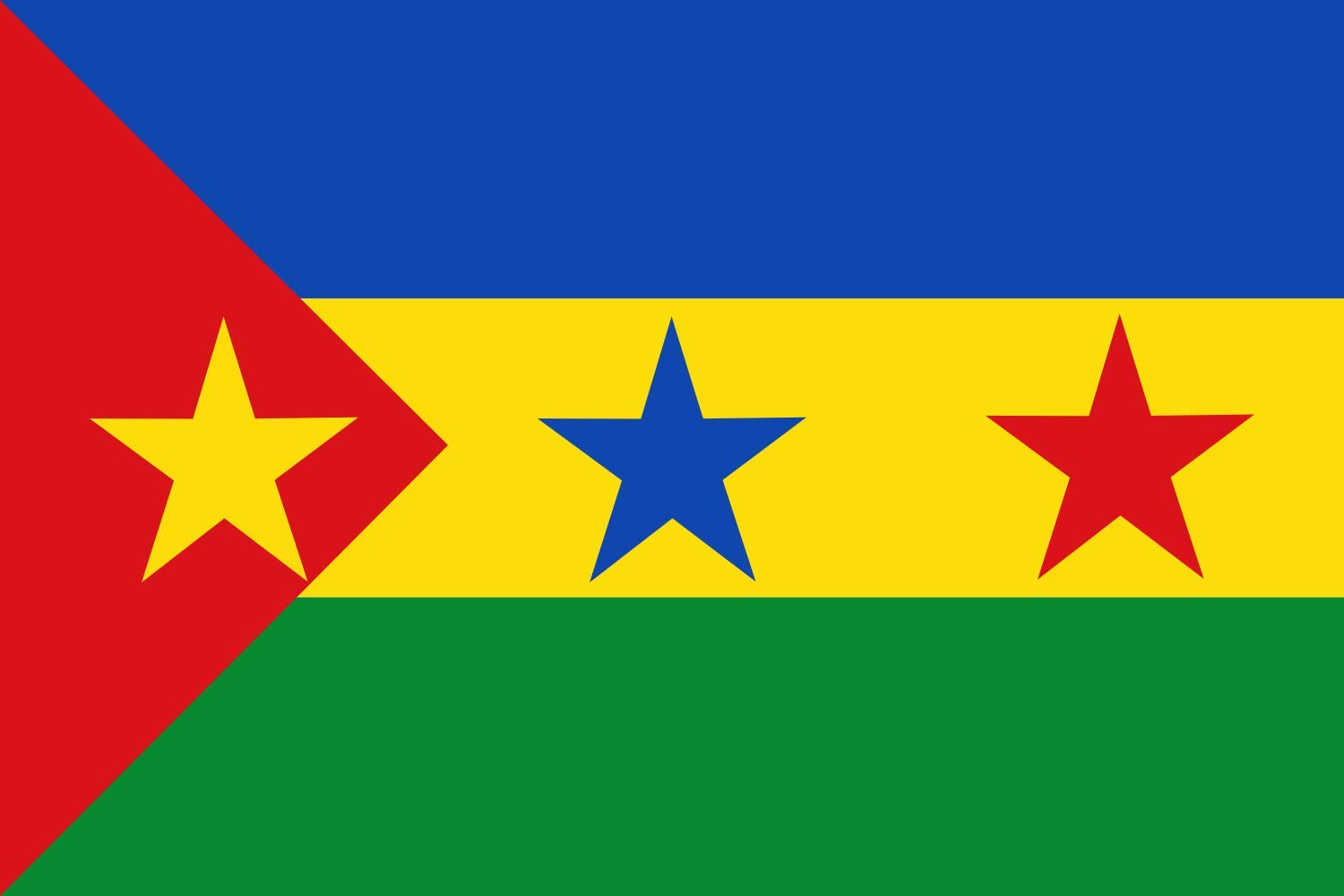 Drapeau XL Samaniego Nariño pavillon officiel de municipalité