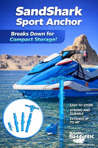 image for SAND SHARK SANDSHARKANCHOR.COM SandShark New Sport Boat Anchor and Jet