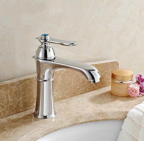 Mitigeur de salle de bain or et robinet lavabo cascade compact