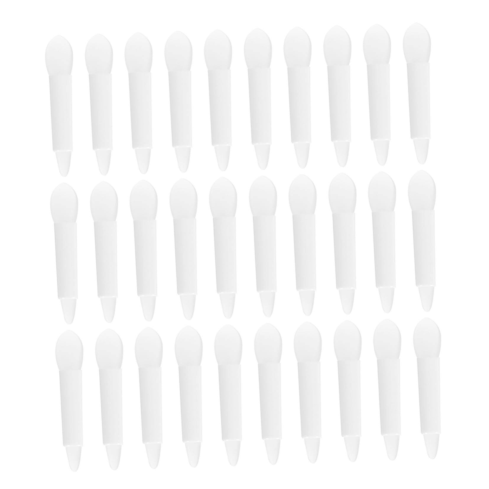 VICASKY Lip Brush for Lipstick 30pcs Reusable Silicone Lip Makeup Applicators Set