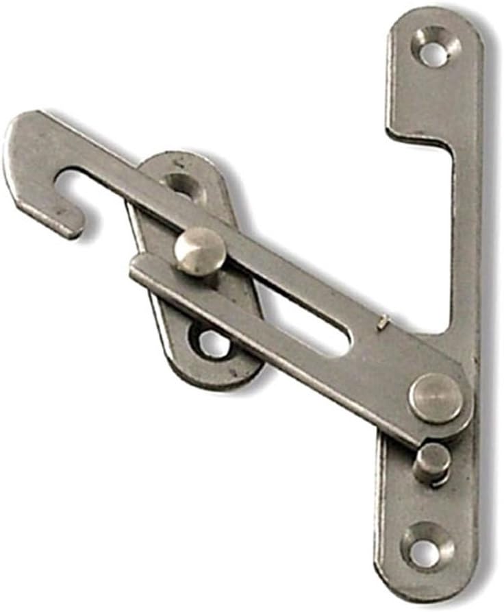 UPVC Window Restrictor Hook. Child Lock Restrictor Safety Catch (Left Handed)