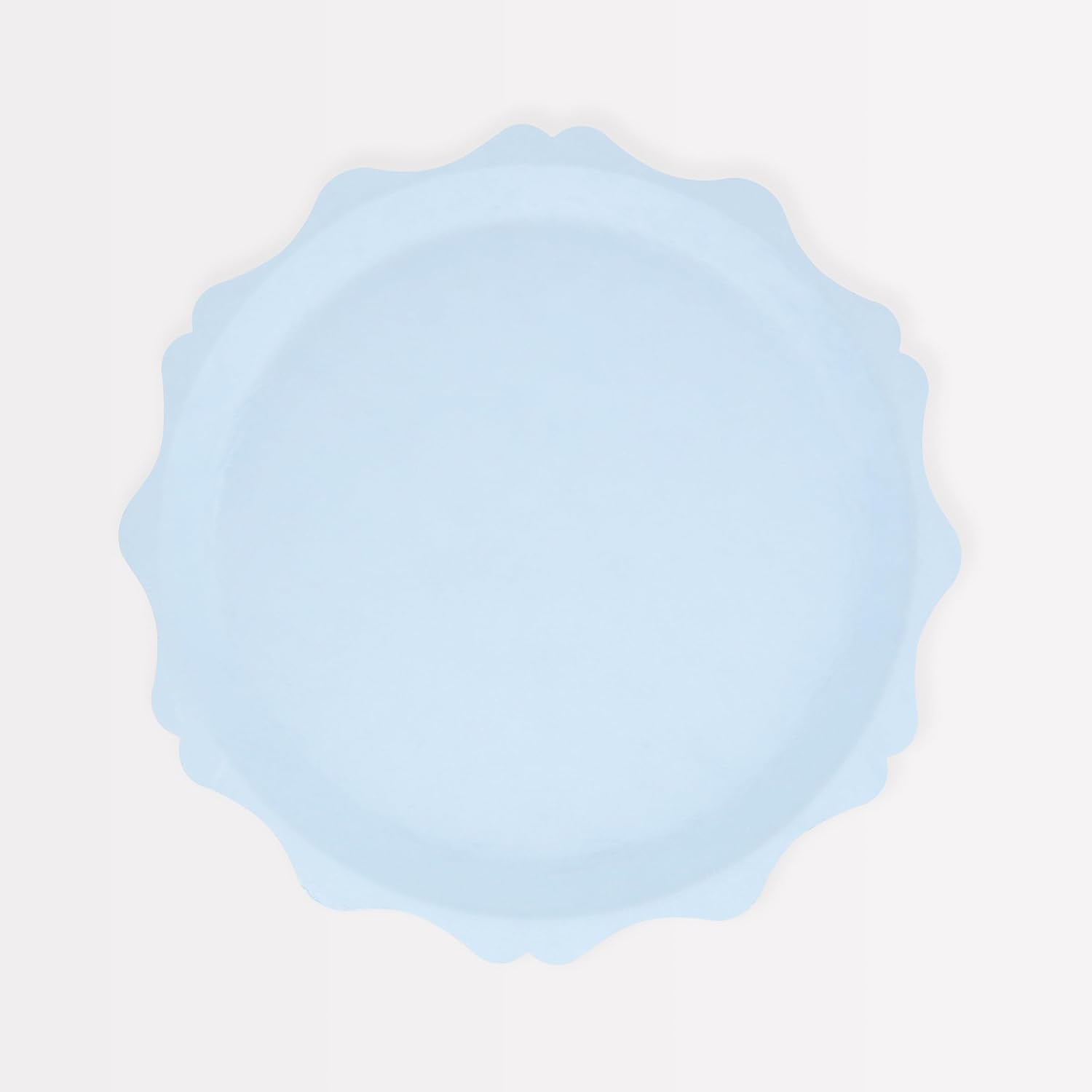 Meri Meri Decorative Edge Compostable Plates (Pack of 8), Bamboo Disposable Plates, Available in 2 Sizes, Hot & Cold Food