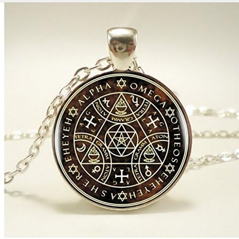 Magic Wicca Pendant Necklace,for Women Dress Jewelry