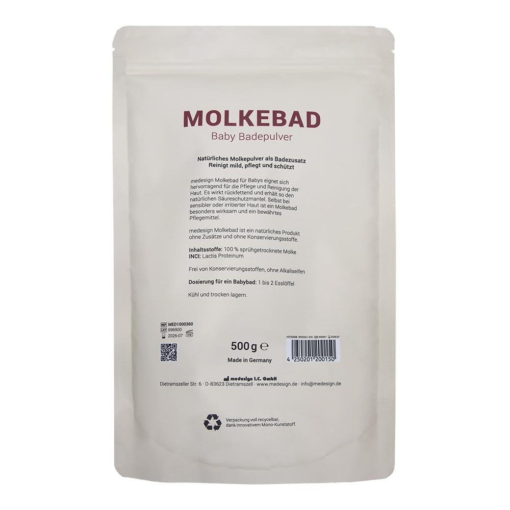 Molkebad für Babys, 500g