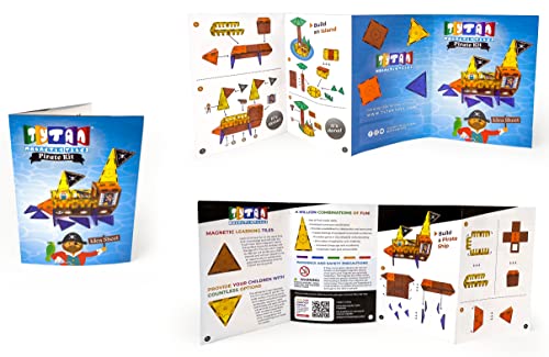 Tytan Tiles Pirate Ship & Island 60-Piece Magnetic Tiles Set — view 8