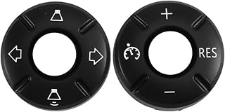 Steering Wheel Button Multi-Function Trim Cover for MINI for Cooper F55 F56 F57 F60 Steering Wheel Cruise Control Button Car Accessory