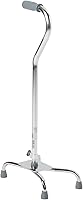 Vista 3 de McKesson Chrome Steel Large Base Quad Cane 29 to 37.5" Height