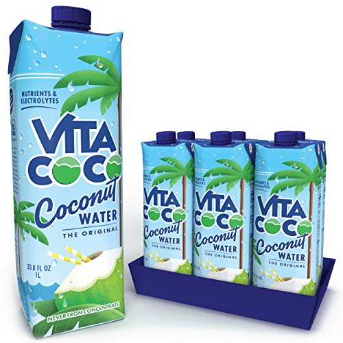 Vita Coco - Pure Coconut Water (1L x 6) - Naturally Hydrating