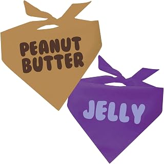 Peanut Butter & Jelly dog bandana image