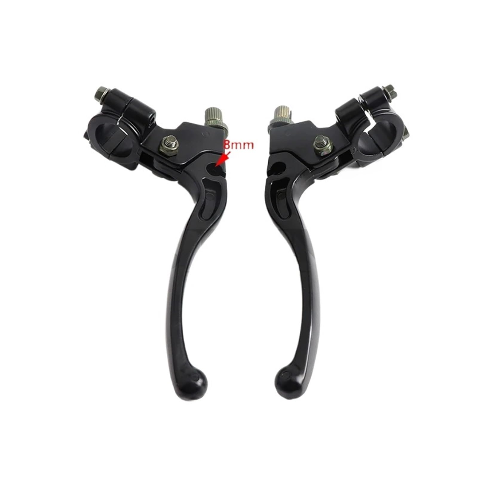 Piezas Repuesto Motocicleta, Palancas Embrague Freno Universales Aleación Aluminio 7/8 ''y 22mm para Ho&nda XR50 CRF50, Motocross Pit Dirt Bike Palancas Frenos