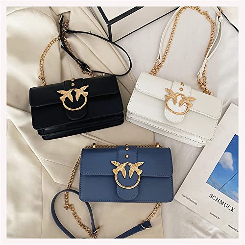 Golden Double Swallow Handbag Crossbody Bag PU Environmental Protection Leather New Lucky Design3