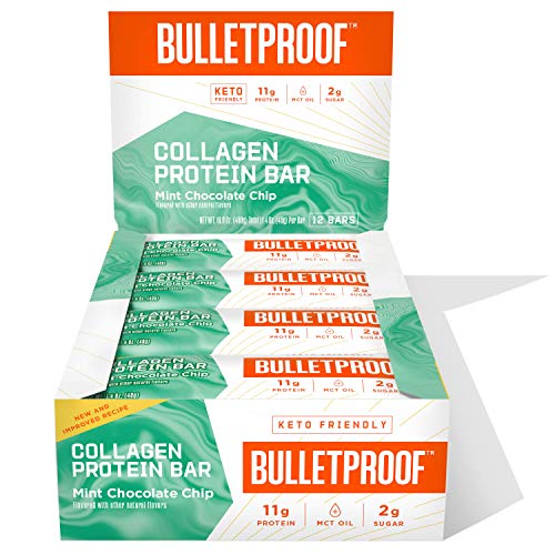 BULLETPROOF Chocolate Chip Collagen Bar, 1.58 OZ