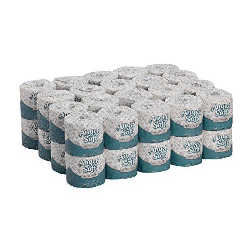 Georgia-Pacific Angel Soft Professional Series Premium 2-Ply Embossed Toilet Paper, 16840, 450 Sheets Per Roll, 40 Rolls Per Case, White Georgia-Pacific Angel Soft Professional Series Premium 2-Ply Embossed Toilet Paper, 16840, 450 Sheets Per Roll, 40 Rolls Per Case, White