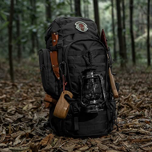 Mardingtop Bundle Items: 25L+60L Molle Tactical Backpack Black #TOP4