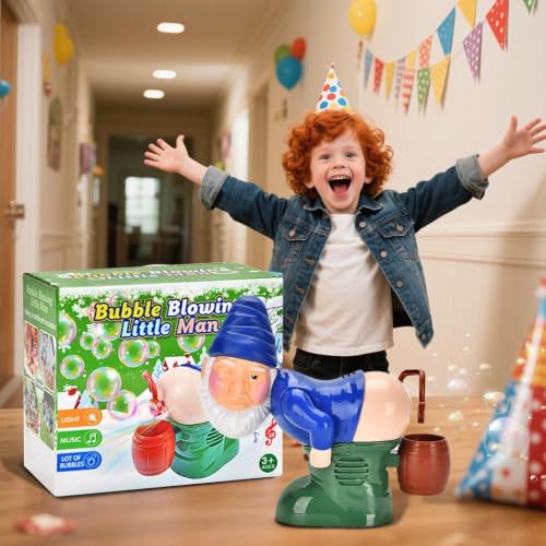 Máquina de burbujas automática portátil para evitar el cansancio de soplar en fiestas 2