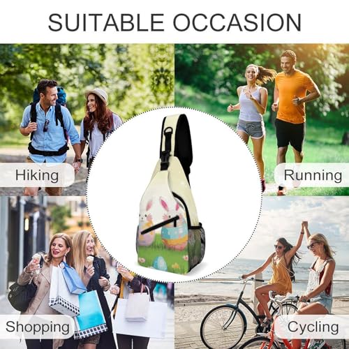 Bolso bandolera casual deportivo para hombro y pecho miniatura 6