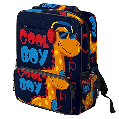 Sac de travail tendance dinosaure pour transporter un ordinateur portable sans douleur