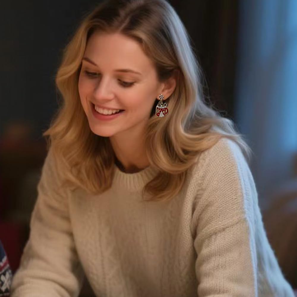 Madison Tyler Christmas Earrings for Women | Santa Claus | Snowmen | Christmas Trees | Christmas Stockings | Gingerbread Men | Jingle Bells | Christmas Jewelry | Christmas Earring Gifts for Women - Image 2